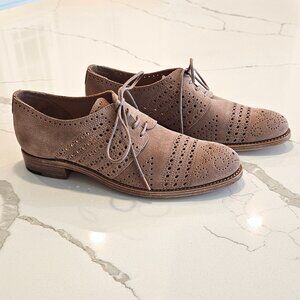 The Office of Angela Scott Mr. Arthur Oxford - size 37, soft suede, lace up